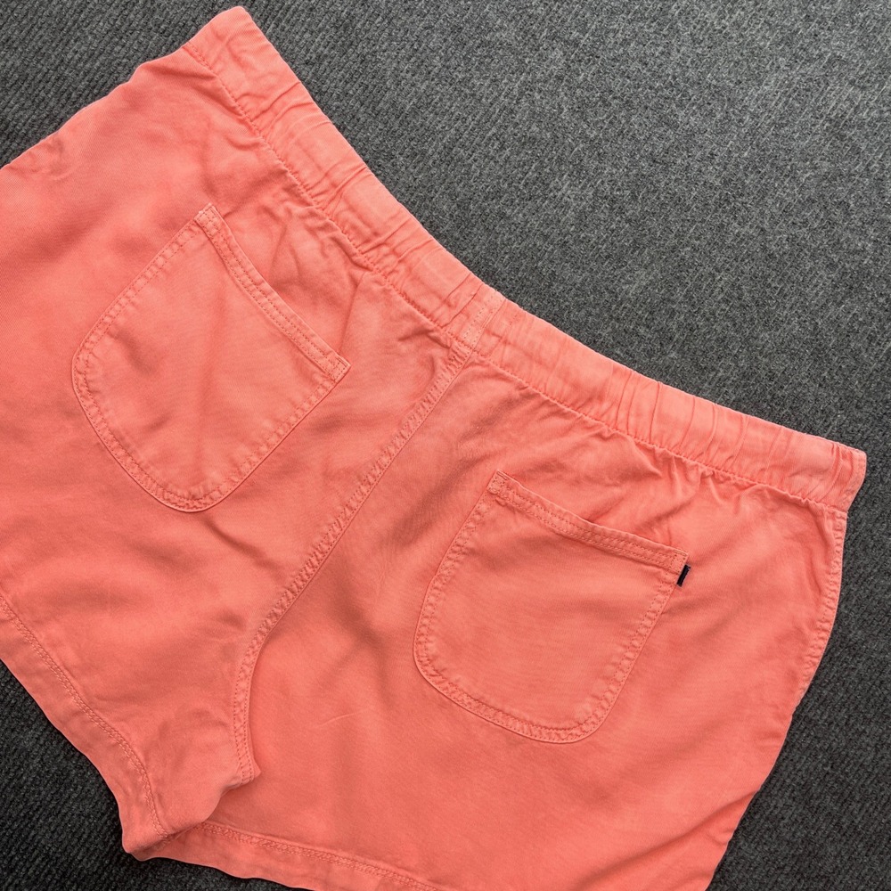Gap Coral Pink Pull On Drawstring Shorts Womens XL Casual Summer Beachy